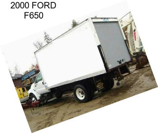 2000 FORD F650