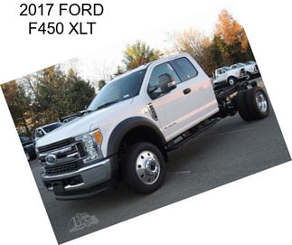 2017 FORD F450 XLT