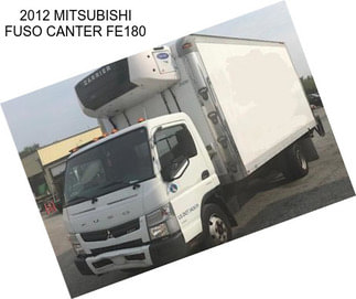 2012 MITSUBISHI FUSO CANTER FE180