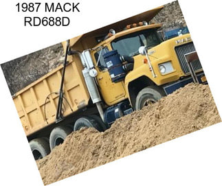 1987 MACK RD688D