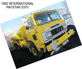 1982 INTERNATIONAL PAYSTAR 5370