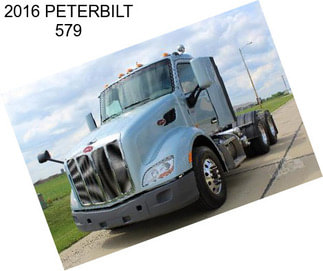 2016 PETERBILT 579