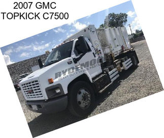 2007 GMC TOPKICK C7500