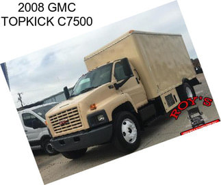 2008 GMC TOPKICK C7500