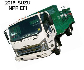 2018 ISUZU NPR EFI