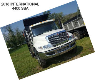 2018 INTERNATIONAL 4400 SBA