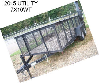 2015 UTILITY 7X16WT