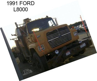 1991 FORD L8000