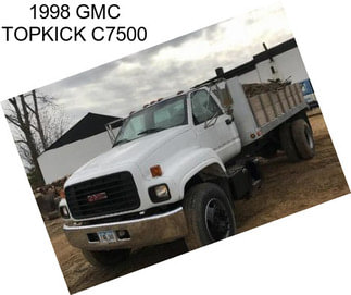 1998 GMC TOPKICK C7500