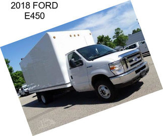 2018 FORD E450