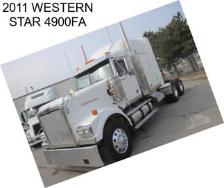 2011 WESTERN STAR 4900FA