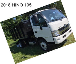 2018 HINO 195