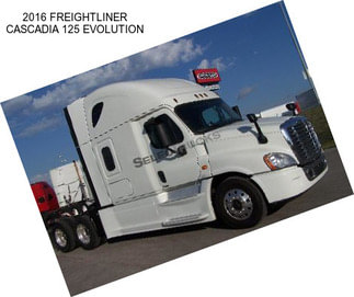 2016 FREIGHTLINER CASCADIA 125 EVOLUTION