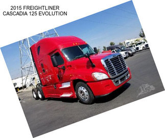 2015 FREIGHTLINER CASCADIA 125 EVOLUTION