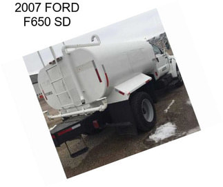 2007 FORD F650 SD