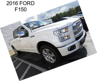 2016 FORD F150