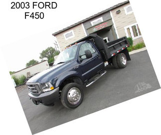 2003 FORD F450