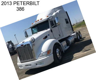 2013 PETERBILT 386