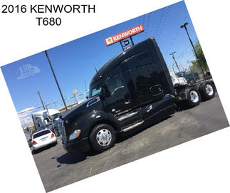 2016 KENWORTH T680