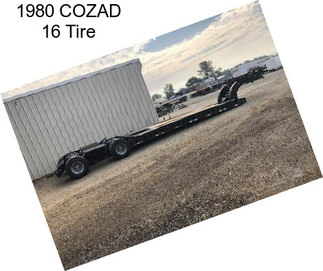 1980 COZAD 16 Tire