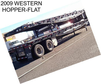 2009 WESTERN HOPPER-FLAT