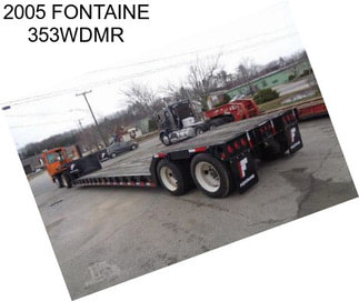 2005 FONTAINE 353WDMR