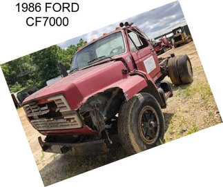 1986 FORD CF7000