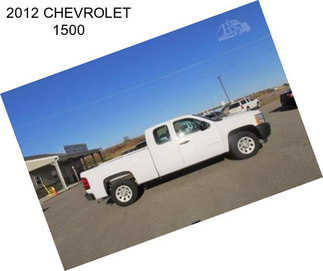 2012 CHEVROLET 1500