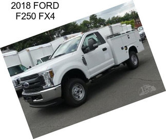 2018 FORD F250 FX4