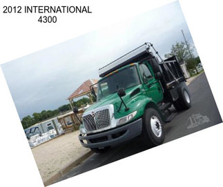 2012 INTERNATIONAL 4300