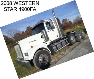 2008 WESTERN STAR 4900FA