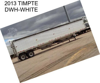 2013 TIMPTE DWH-WHITE