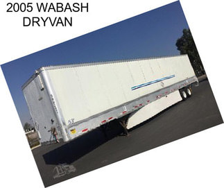 2005 WABASH DRYVAN