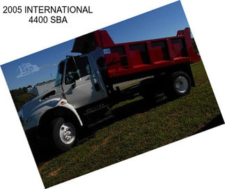 2005 INTERNATIONAL 4400 SBA