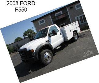 2008 FORD F550