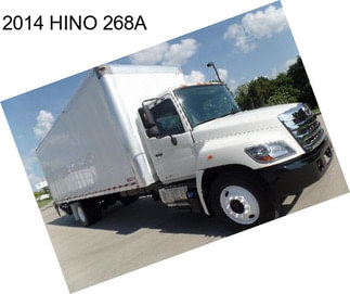 2014 HINO 268A