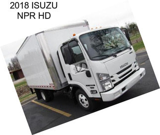 2018 ISUZU NPR HD