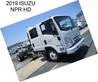 2019 ISUZU NPR HD