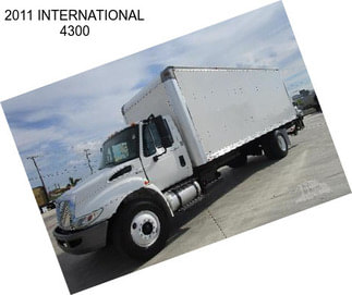 2011 INTERNATIONAL 4300