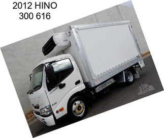 2012 HINO 300 616