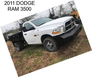 2011 DODGE RAM 3500