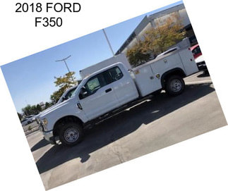 2018 FORD F350