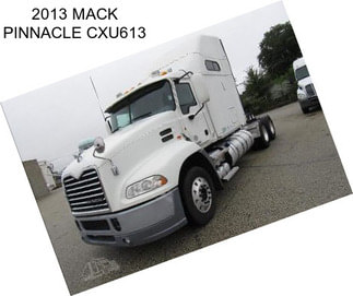 2013 MACK PINNACLE CXU613