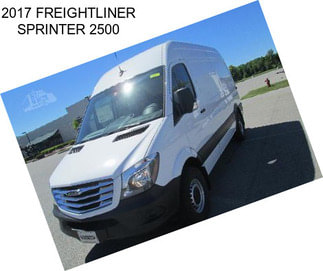 2017 FREIGHTLINER SPRINTER 2500