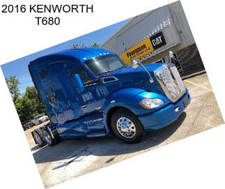 2016 KENWORTH T680