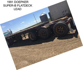 1991 DOEPKER SUPER-B FLATDECK LEAD