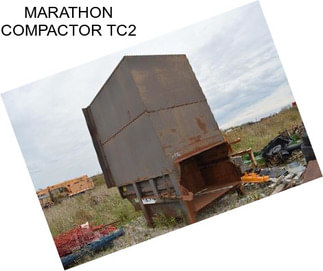 MARATHON COMPACTOR TC2