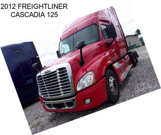 2012 FREIGHTLINER CASCADIA 125