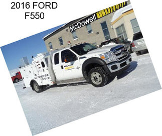 2016 FORD F550