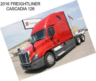 2016 FREIGHTLINER CASCADIA 126